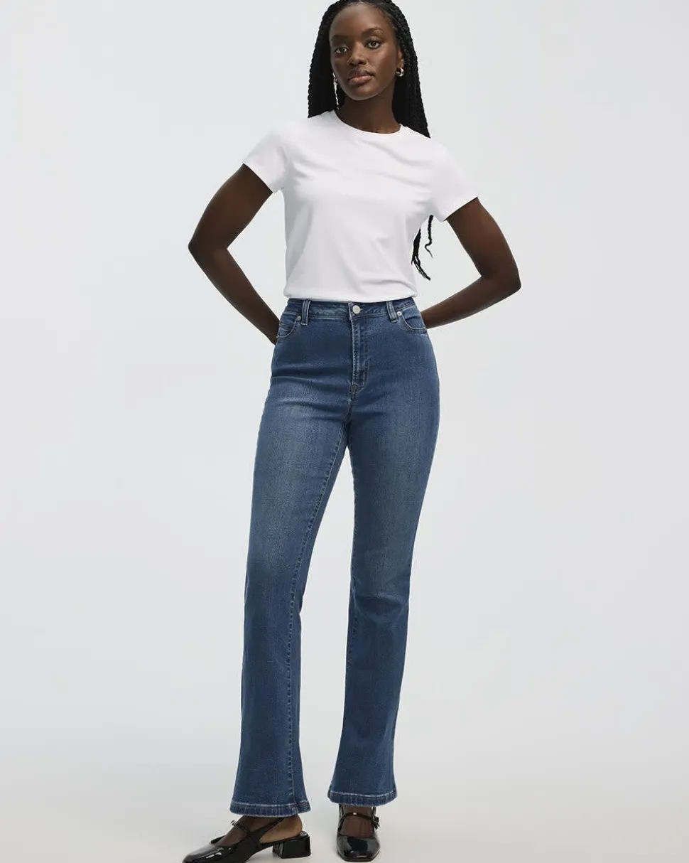 Boot-Leg Mid-Rise Jean