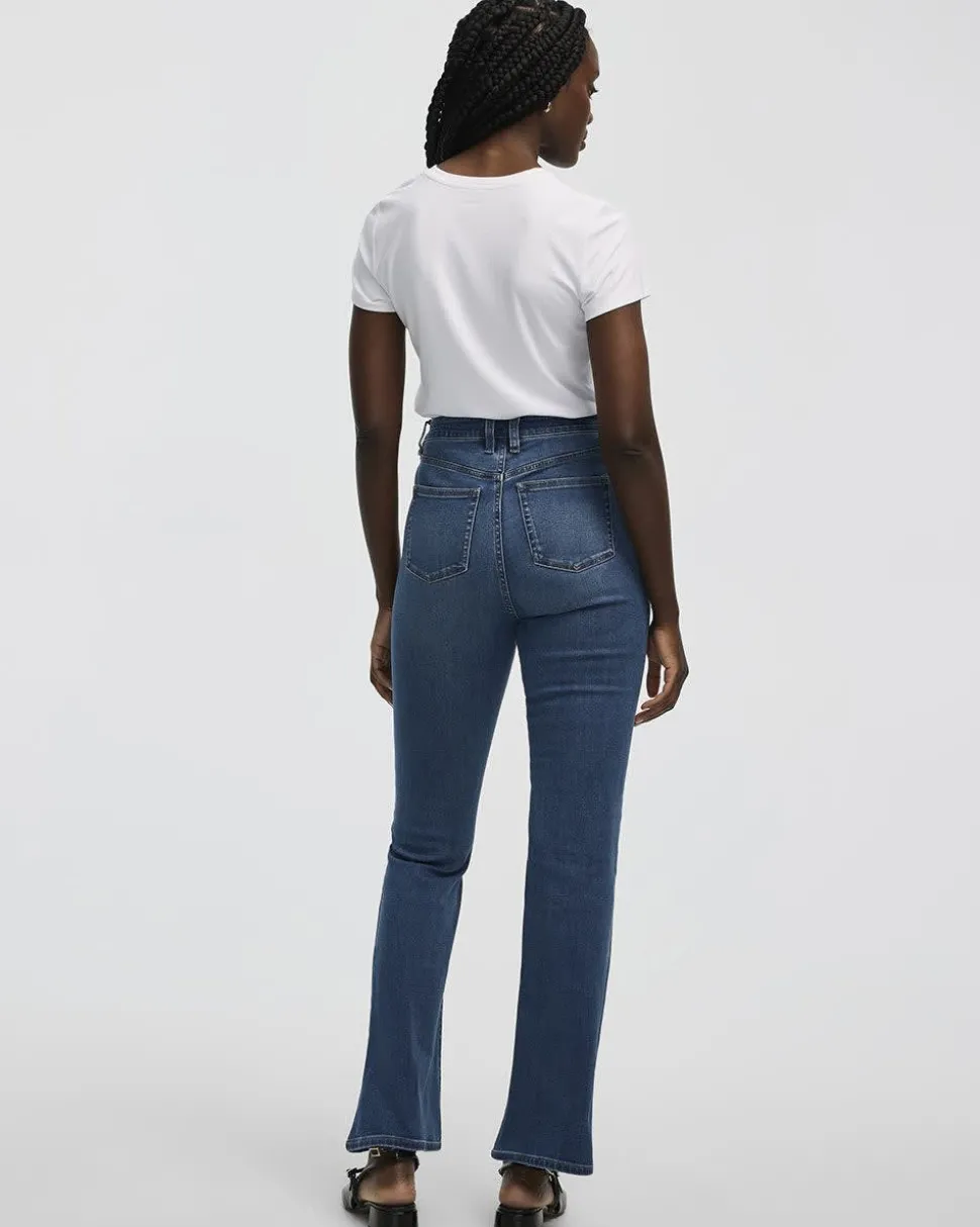 Boot-Leg Mid-Rise Jean