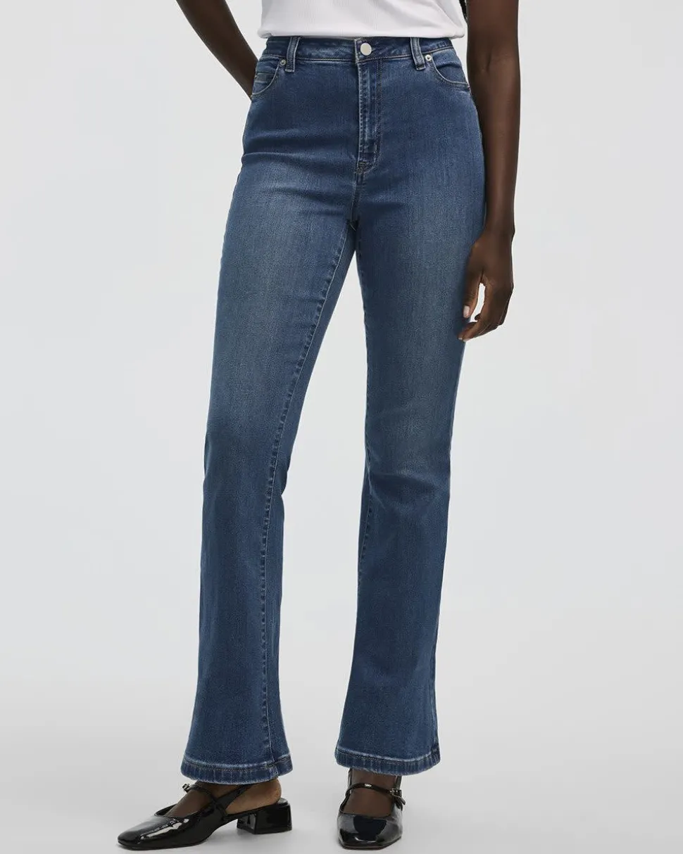 Boot-Leg Mid-Rise Jean