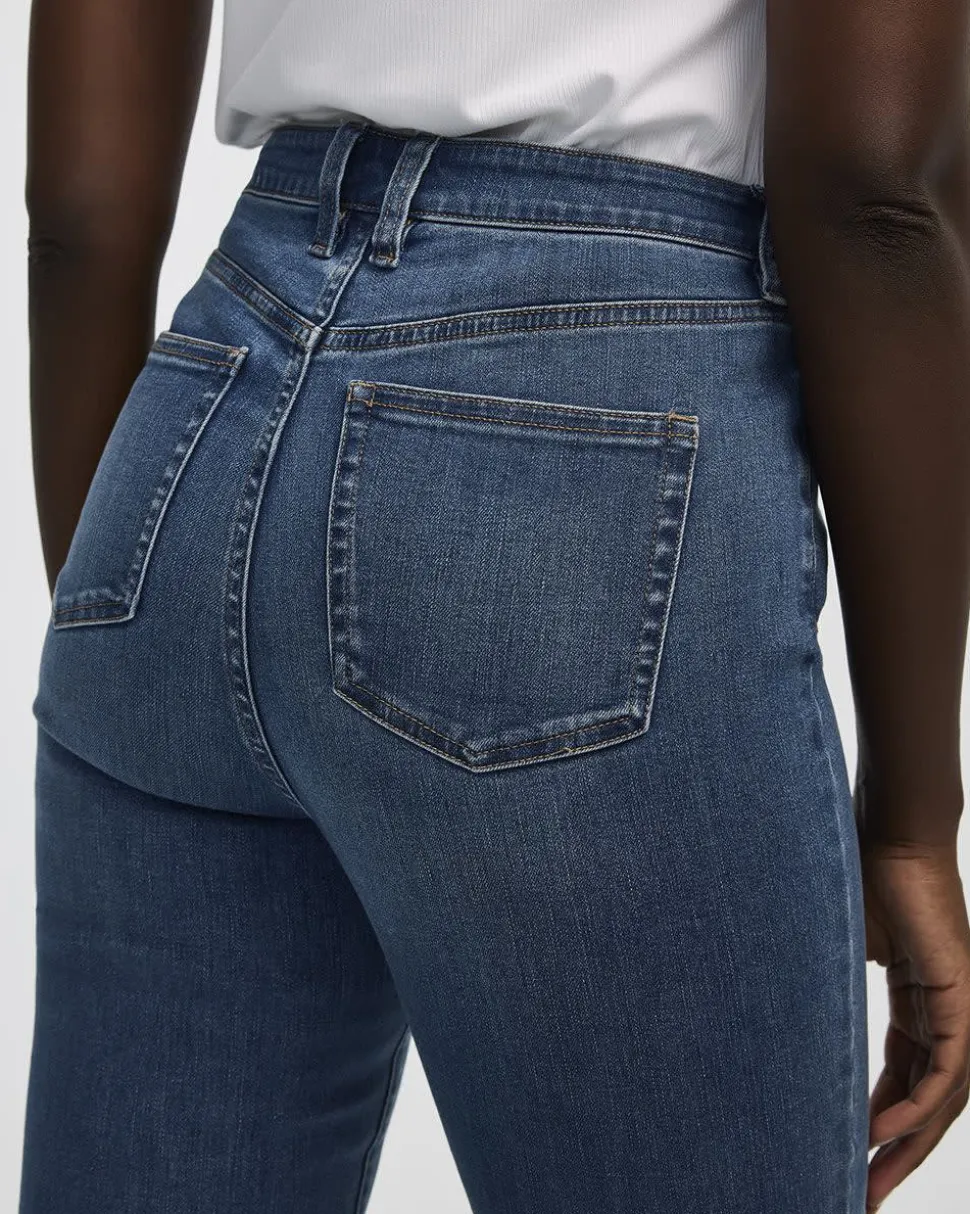 Boot-Leg Mid-Rise Jean