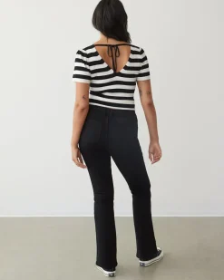 Boot-Leg Mid-Rise Jean