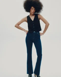 Boot-Leg Mid-Rise Jean - Petite
