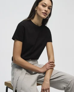 Boyfriend Crew Neck T-Shirt - R Essentials