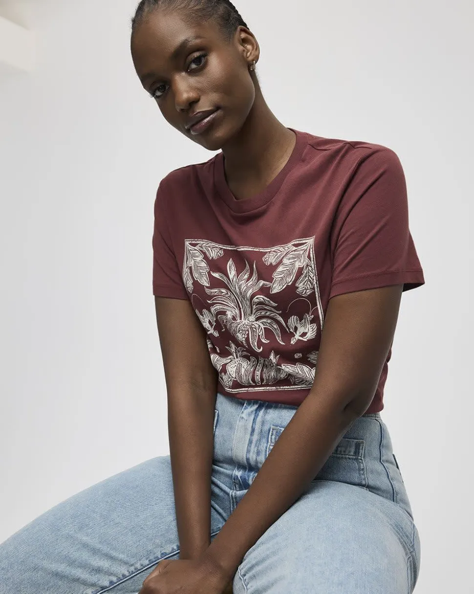 Crew-Neck Graphic T-Shirt