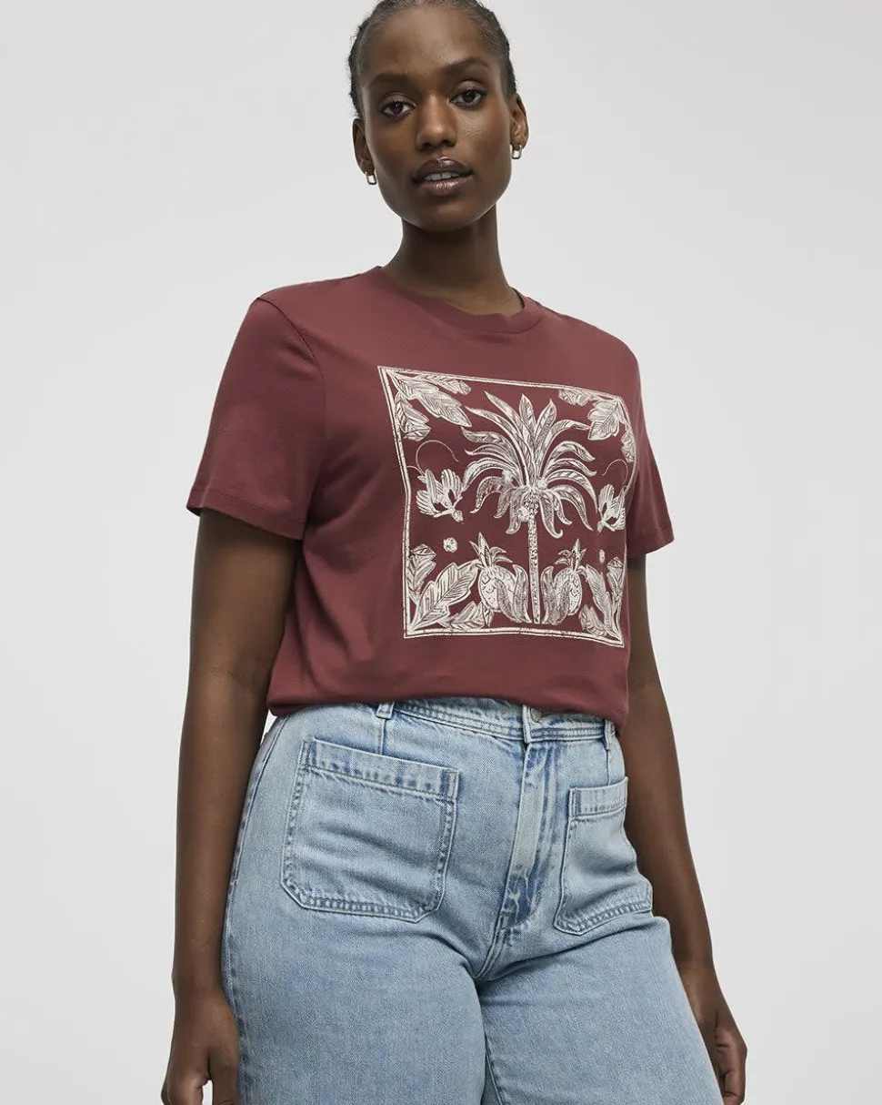 Crew-Neck Graphic T-Shirt