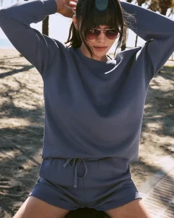 Crew-Neck Scuba Sweatshirt - Hyba