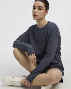 Crew-Neck Scuba Sweatshirt - Hyba