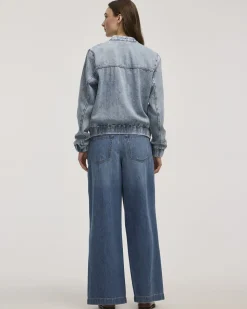 Denim Bomber Jacket