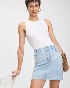 Denim Skort