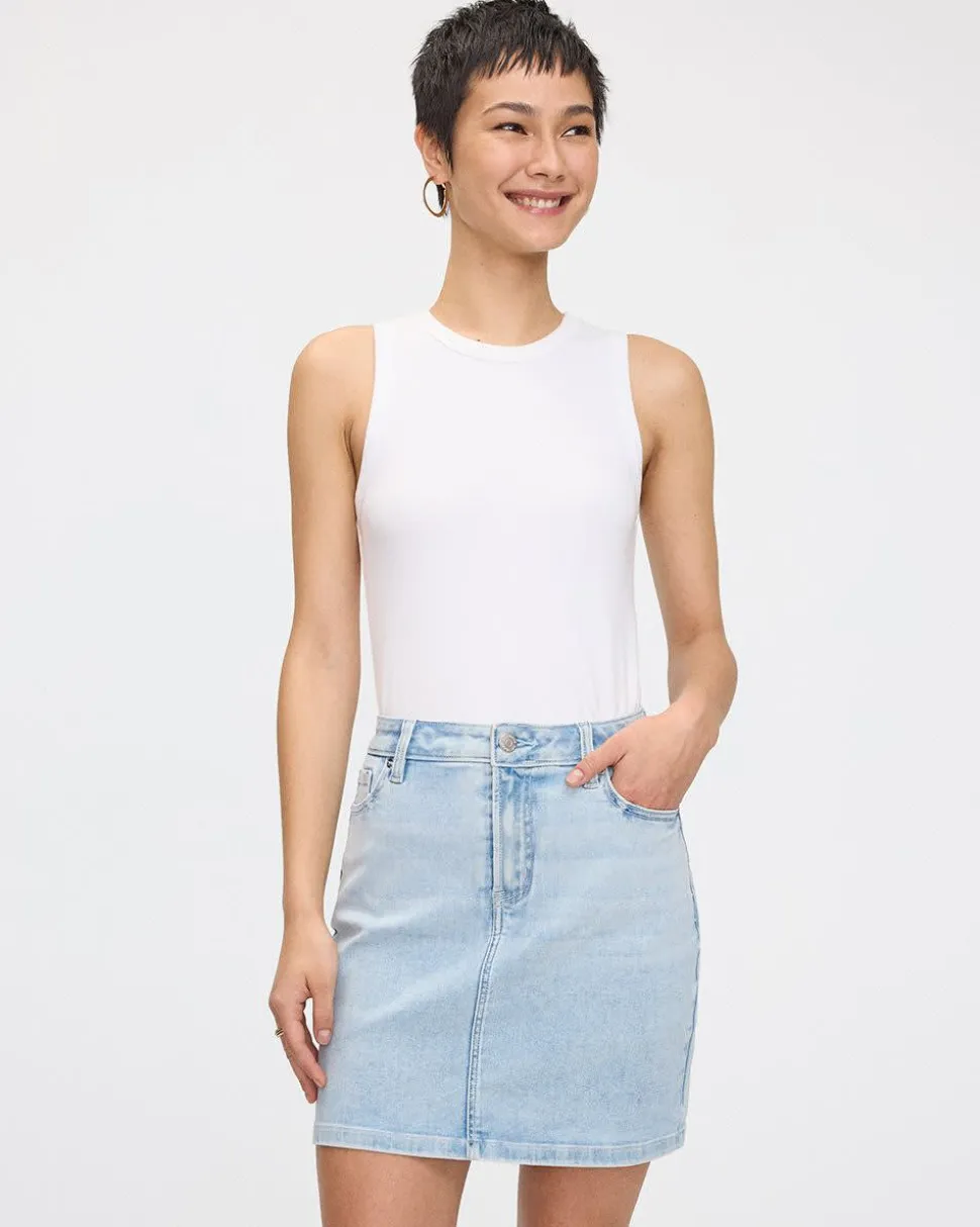 Denim Skort