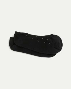 Dotted No-Show Cotton Socks
