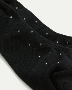 Dotted No-Show Cotton Socks