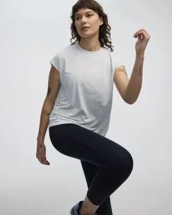 Extended-Sleeve Jacquard Tee
