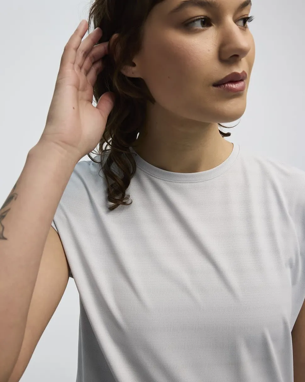 Extended-Sleeve Jacquard Tee