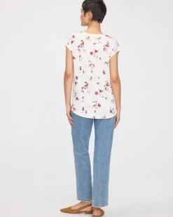 Extended-Sleeve V-Neck Tunic