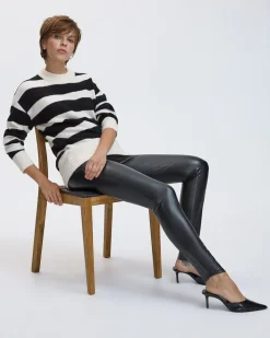 Faux Leather Legging