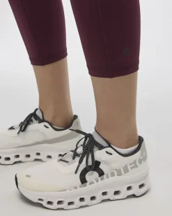 High-Rise Pulse Capri Legging with Compression Waistband - Hyba