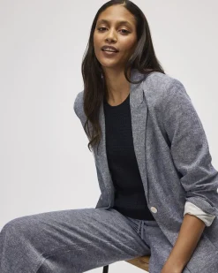 Linen Blend Blazer