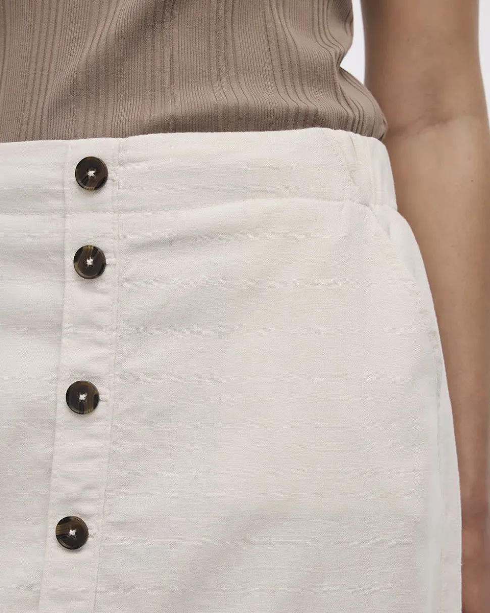 Linen Blend Skort