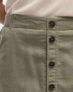 Linen Blend Skort