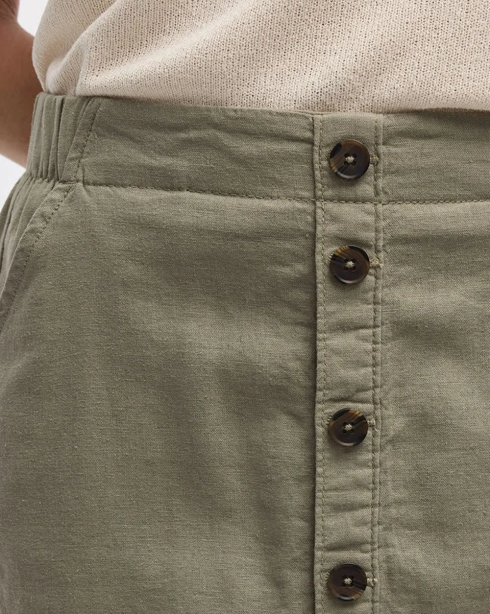 Linen Blend Skort