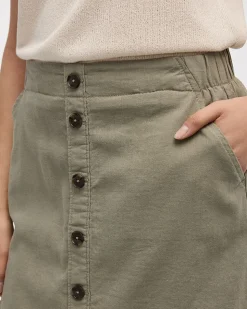Linen Blend Skort