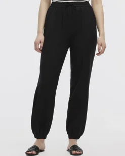 Linen-Blend Jogger Pant - Petite
