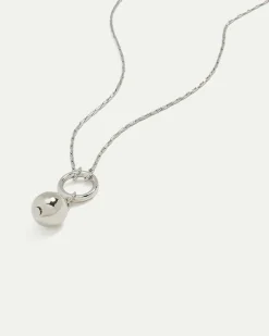 Long Necklace with Orb Pendant