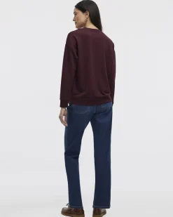 Long-Sleeve Crew-Neck Sweatshirt - R Essentials