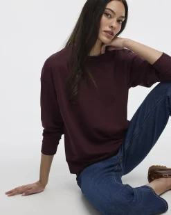 Long-Sleeve Crew-Neck Sweatshirt - R Essentials