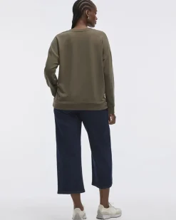 Long-Sleeve Crew-Neck Sweatshirt - R Essentials