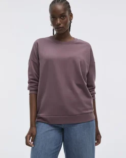 Long-Sleeve Crew-Neck Sweatshirt - R Essentials