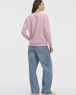 Long-Sleeve Crew-Neck Sweatshirt - R Essentials