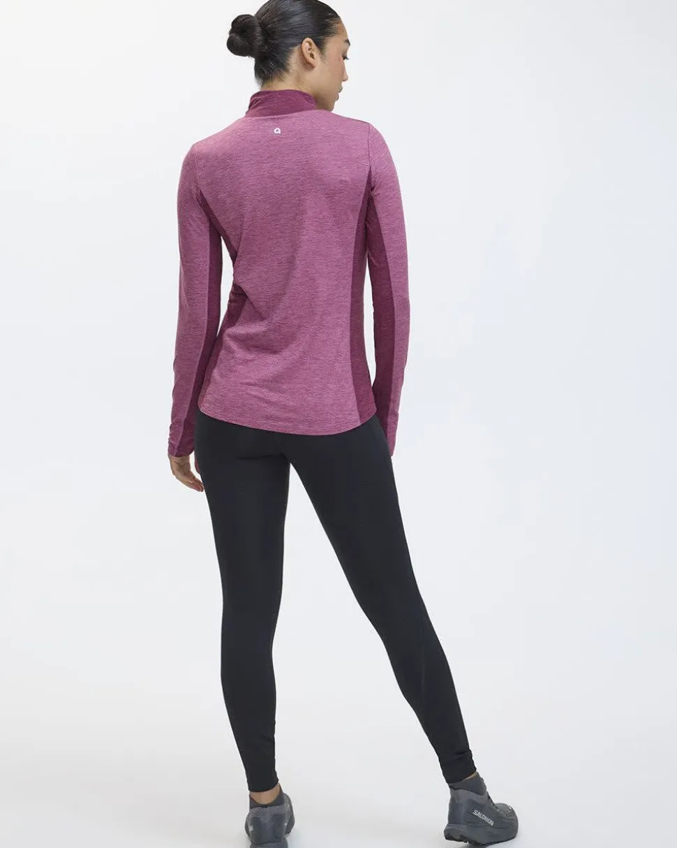 Long-Sleeve Mock-Neck Base Layer - Dry-Lux (R) Hyba