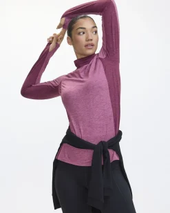 Long-Sleeve Mock-Neck Base Layer - Dry-Lux (R) Hyba
