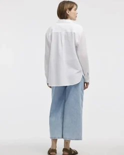 Long-Sleeve Textured Shirt