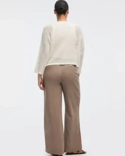 Loose Bolero with Open Stitches