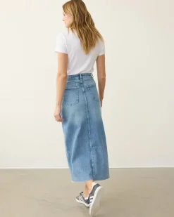 Maxi Denim Skirt