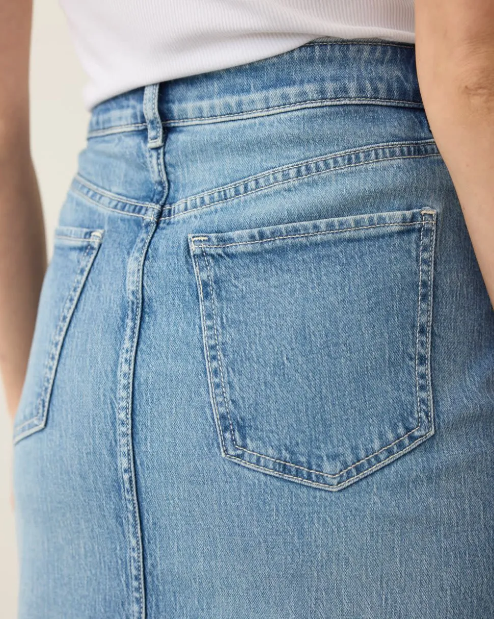 Maxi Denim Skirt