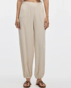 Mid-Rise Harem Pull-On Pant - Petite