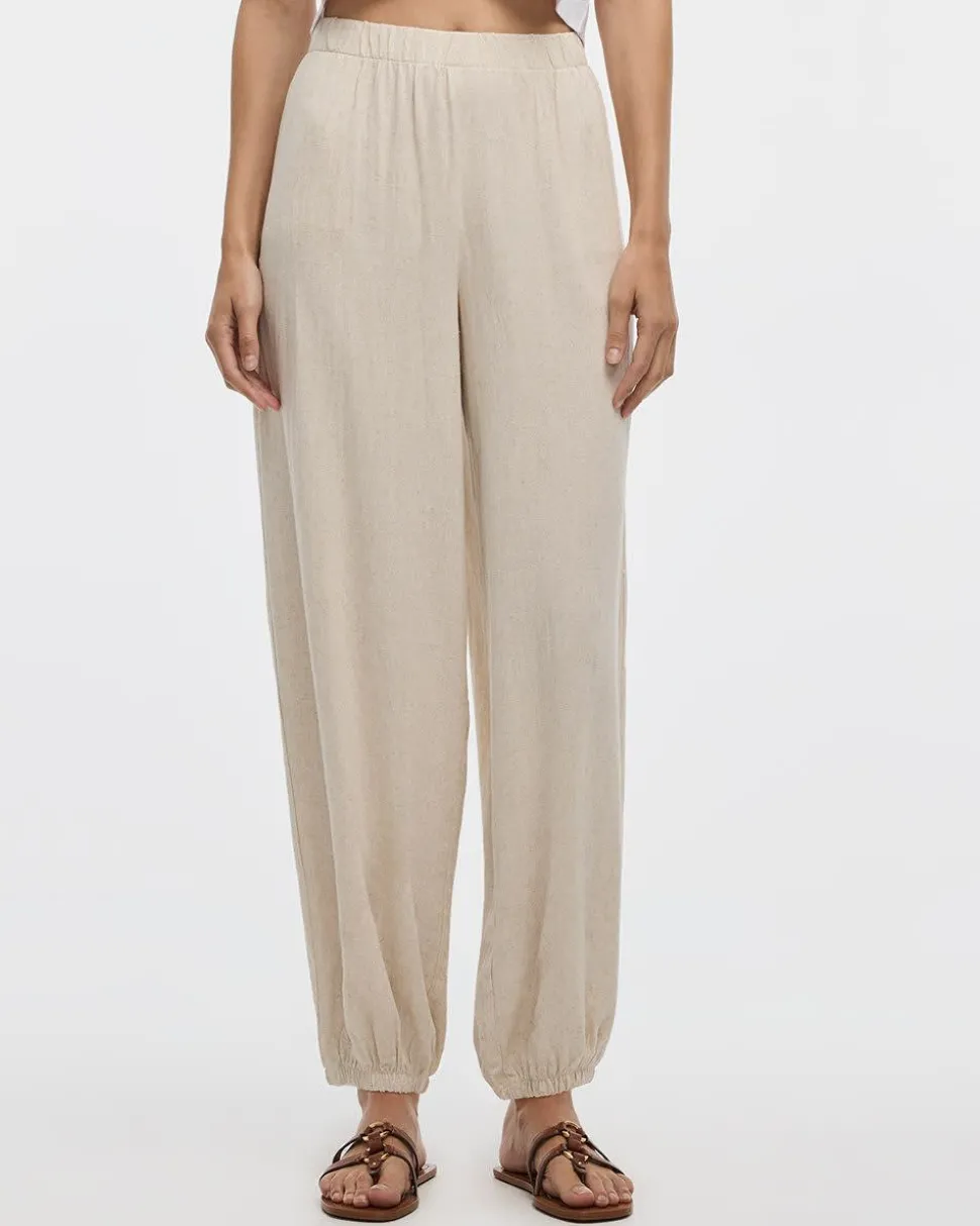 Mid-Rise Harem Pull-On Pant - Petite