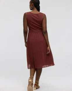 Mix-Media Sleeveless Midi Dress - Toni Fifi. x Reitmans