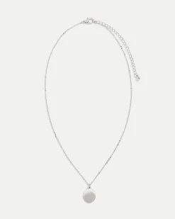 Necklace with Oval Pendant
