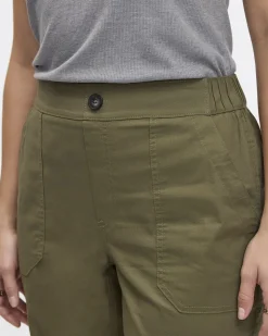 Poplin Jogger with Cargo Pockets - Tall
