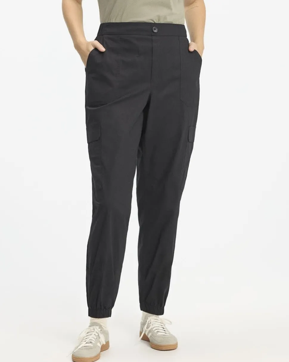 Poplin Jogger with Cargo Pockets