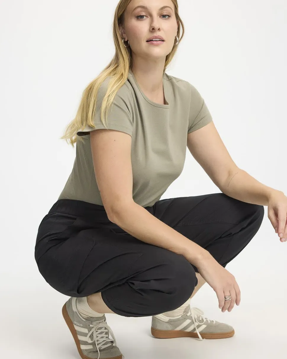 Poplin Jogger with Cargo Pockets