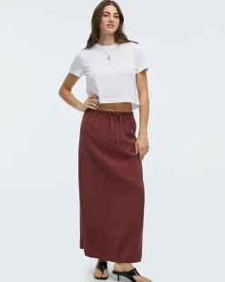 Pull-On Maxi Skirt