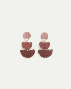 Raffia Pendants Earrings - Toni Fifi. x Reitmans