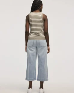 Ribbed Crew-Neck Tank - R Essentials