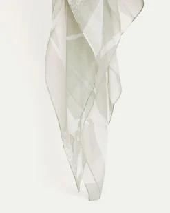Scarf with Abstract Print
